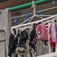 【洗濯パンティ画像】隣人のベランダを望遠カメラで盗撮したら若妻のエロい下着見放題ｗｗｗｗｗｗｗ
